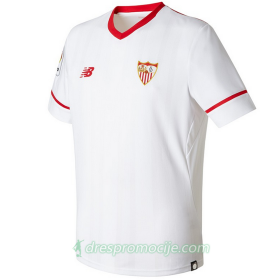 Sevilla F.C. Dres Domaći 2017/18 Kratkih Rukava
