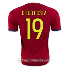 Španjolska Dres DIEGO COSTA Domaći Euro 2016
