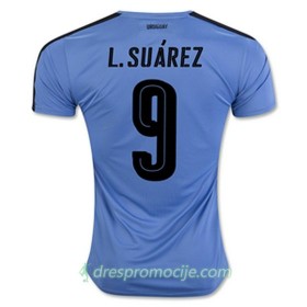 Urugvaj Dres Luis Suárez Domaći 2016/17 Kratkih Rukava