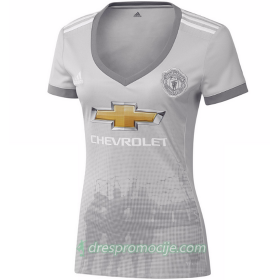 Manchester United Dres Ženska Treći 2017/18 Kratkih Rukava