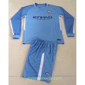Manchester City Dres Domaći 2017/18 Dugim Rukavima