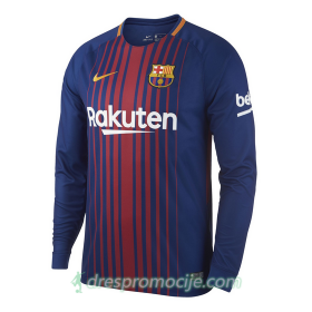 FC Barcelona Dres Domaći 2017/18 Dugim Rukavima