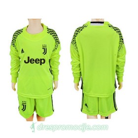 Juventus Dres Dječji fluorescence 2017/18 Dugim Rukavima