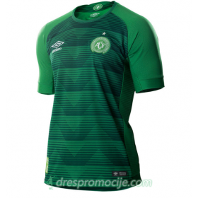 Chapecoense Dres Domaći 2017/18 Kratkih Rukava