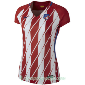 Atlético Madrid Dres Ženska Domaći 2017/18 Kratkih Rukava