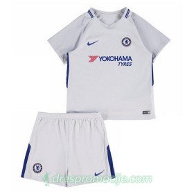 Chelsea Dres Dječji Gostujući 2017/18 Kratkih Rukava
