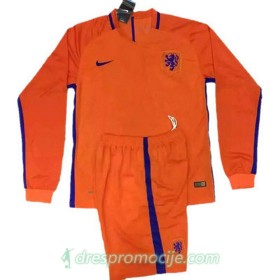Nizozemska Dres Domaći 2016/17 Dugim Rukavima