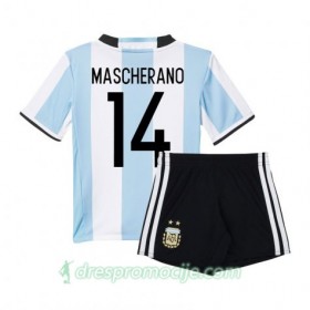 Argentina Dres Javier Mascherano 14 Dječji Domaći 2016 Kratkih Rukava