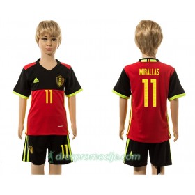 Belgija Dres Mirallas 11 Dječji Domaći 2016 Kratkih Rukava