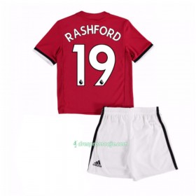 Manchester United Dres Marcus Rashford 19 Dječji Domaći 2017/18 Kratkih Rukava
