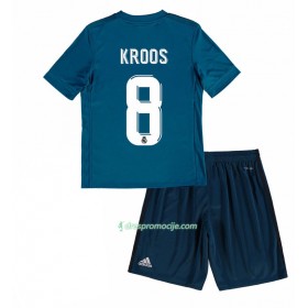 Real Madrid Dres Toni Kroos 8 Dječji Treći 2017/18 Kratkih Rukava