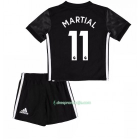 Manchester United Dres Anthony Martial 11 Dječji Gostujući 2017/18 Kratkih Rukava