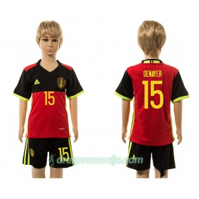 Belgija Dres Denayer 15 Dječji Domaći 2016 Kratkih Rukava