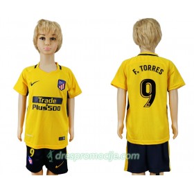 Atlético Madrid Dres Fernando Torres 9 Dječji Gostujući 2017/18 Kratkih Rukava