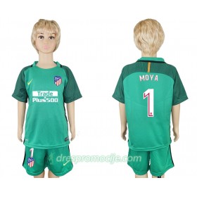 Atlético Madrid Dres Miguel Angel Moya 1 Golmanski Dječji Domaći 2017/18 Kratkih Rukava