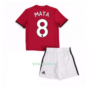 Manchester United Dres Juan Mata 8 Dječji Domaći 2017/18 Kratkih Rukava