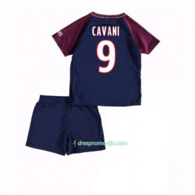 Paris SG Dres Edinson Cavani 9 Dječji Domaći 2017/18 Kratkih Rukava