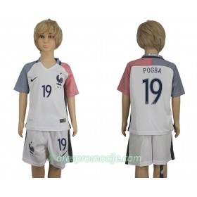 Francuska Dres Paul Pogba 19 Dječji Gostujući 2016 Kratkih Rukava