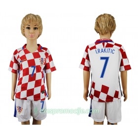Croazia Dres I.Rakitic 7 Dječji Domaći 2016 Kratkih Rukava