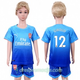 Arsenal Dres Olivier Giroud 12 Dječji Gostujući 2017/18 Kratkih Rukava