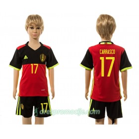 Belgija Dres Carrasco 17 Dječji Domaći 2016 Kratkih Rukava