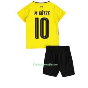 Borussia Dortmund Dres Mario Gotze 10 Dječji Domaći 2017/18 Kratkih Rukava