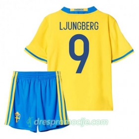 Švedska Dres Ljungberg 9 Dječji Domaći 2016 Kratkih Rukava
