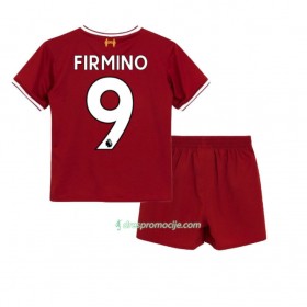 Liverpool Dres Roberto Firmino 9 Dječji Domaći 2017/18 Kratkih Rukava