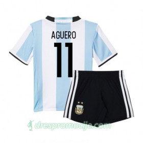 Argentina Dres Sergio Aguero 11 Dječji Domaći 2016 Kratkih Rukava
