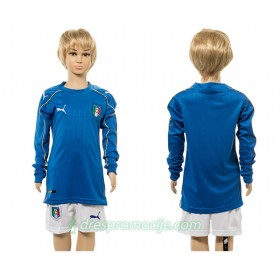 Italija Dres Dječji Domaći 2016 Dugim Rukavima