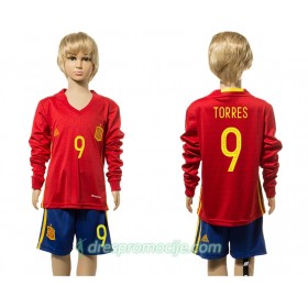 Španjolska Dres Torres 9 Dječji Domaći 2016 Dugim Rukavima