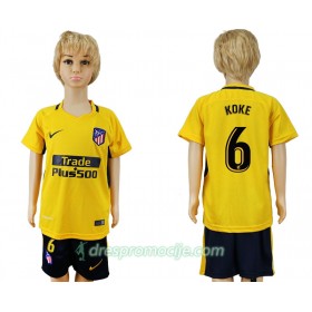 Atlético Madrid Dres Koke 6 Dječji Gostujući 2017/18 Kratkih Rukava