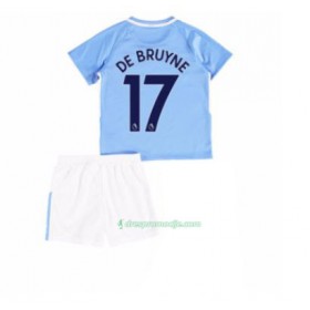 Manchester City Dres Kevin De Bruyne 17 Dječji Domaći 2017/18 Kratkih Rukava