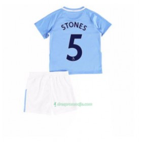 Manchester City Dres John Stones 5 Dječji Domaći 2017/18 Kratkih Rukava