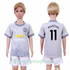 Manchester United Dres Anthony Martial 11 Dječji Treći 2017/18 Kratkih Rukava