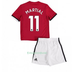 Manchester United Dres Anthony Martial 11 Dječji Domaći 2017/18 Kratkih Rukava