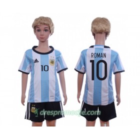 Argentina Dres Roman 10 Dječji Domaći 2016 Kratkih Rukava