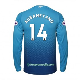 Arsenal Dres Aubameyang 14 Gostujući 2017/18 Dugim Rukavima