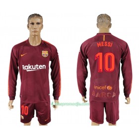 FC Barcelona Dres Lionel Messi 10 Treći 2017/18 Dugim Rukavima