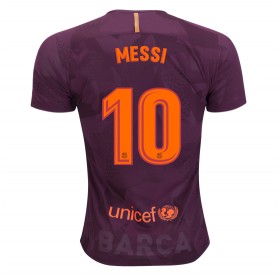 FC Barcelona Dres Lionel Messi 10 Treći 2017/18 Kratkih Rukava