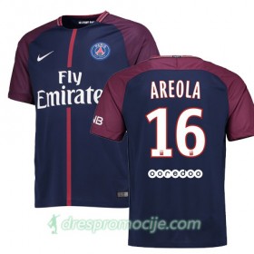 Paris SG Dres ALPHONSE AREOLA Domaći 2017/18 Kratkih Rukava