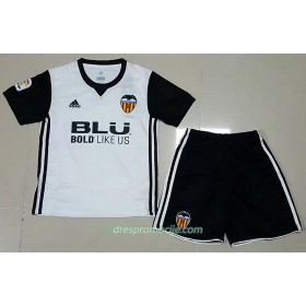 Valencia C.F. Dres Dječji Domaći 2017/18 Kratkih Rukava