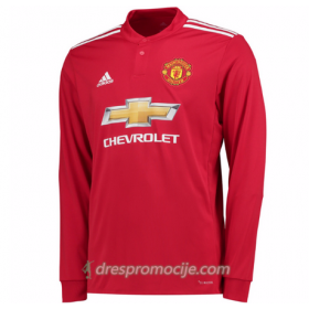 Manchester United Dres Domaći 2017/18 Dugim Rukavima