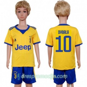 Juventus Dres Paulo Dybala 10 Dječji Gostujući 2017/18 Kratkih Rukava