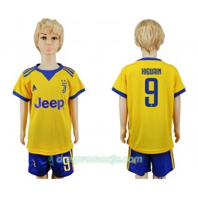 Juventus Dres Gonzalo Higuain 9 Dječji Gostujući 2017/18 Kratkih Rukava