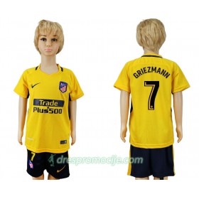 Atlético Madrid Dres Antoine Griezmann 7 Dječji Gostujući 2017/18 Kratkih Rukava